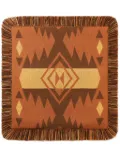 Alanui Icon wool cushion - Brown