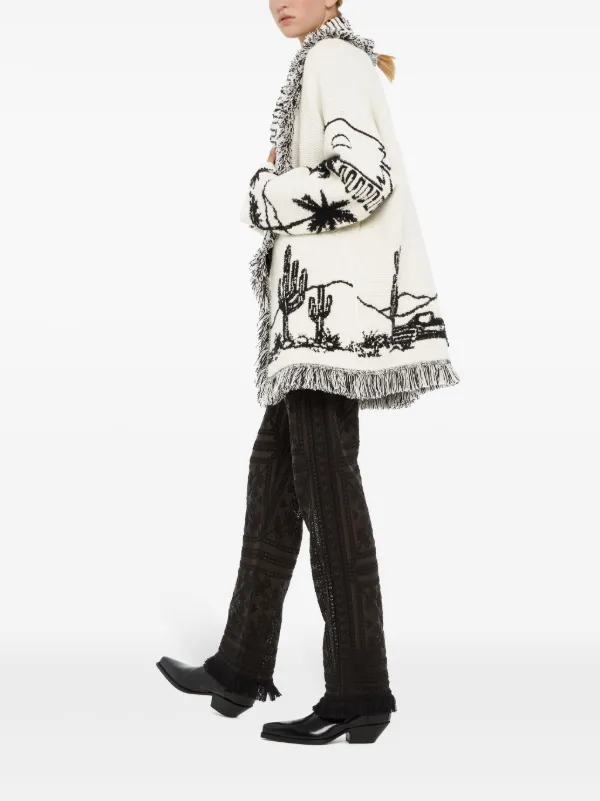 Alanui Icon cashmere-blend Cardigan | White | FARFETCH