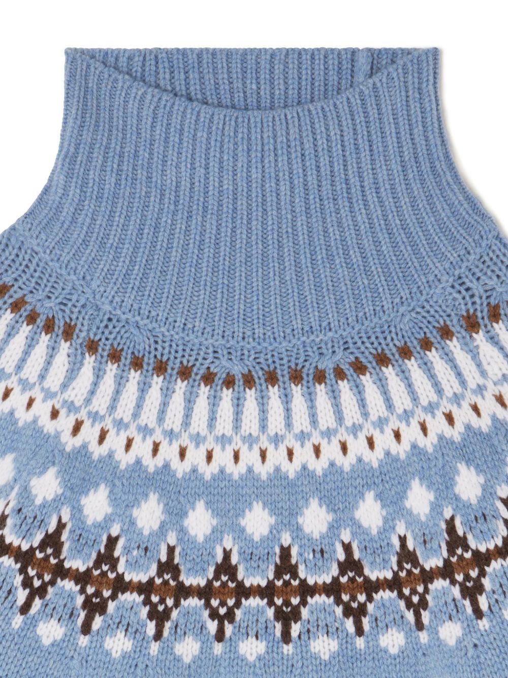 Alanui intarsia-knit high-neck jumper Women