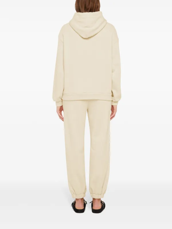 Alanui フレンチテリー パーカー | ニュートラル | FARFETCH JP 