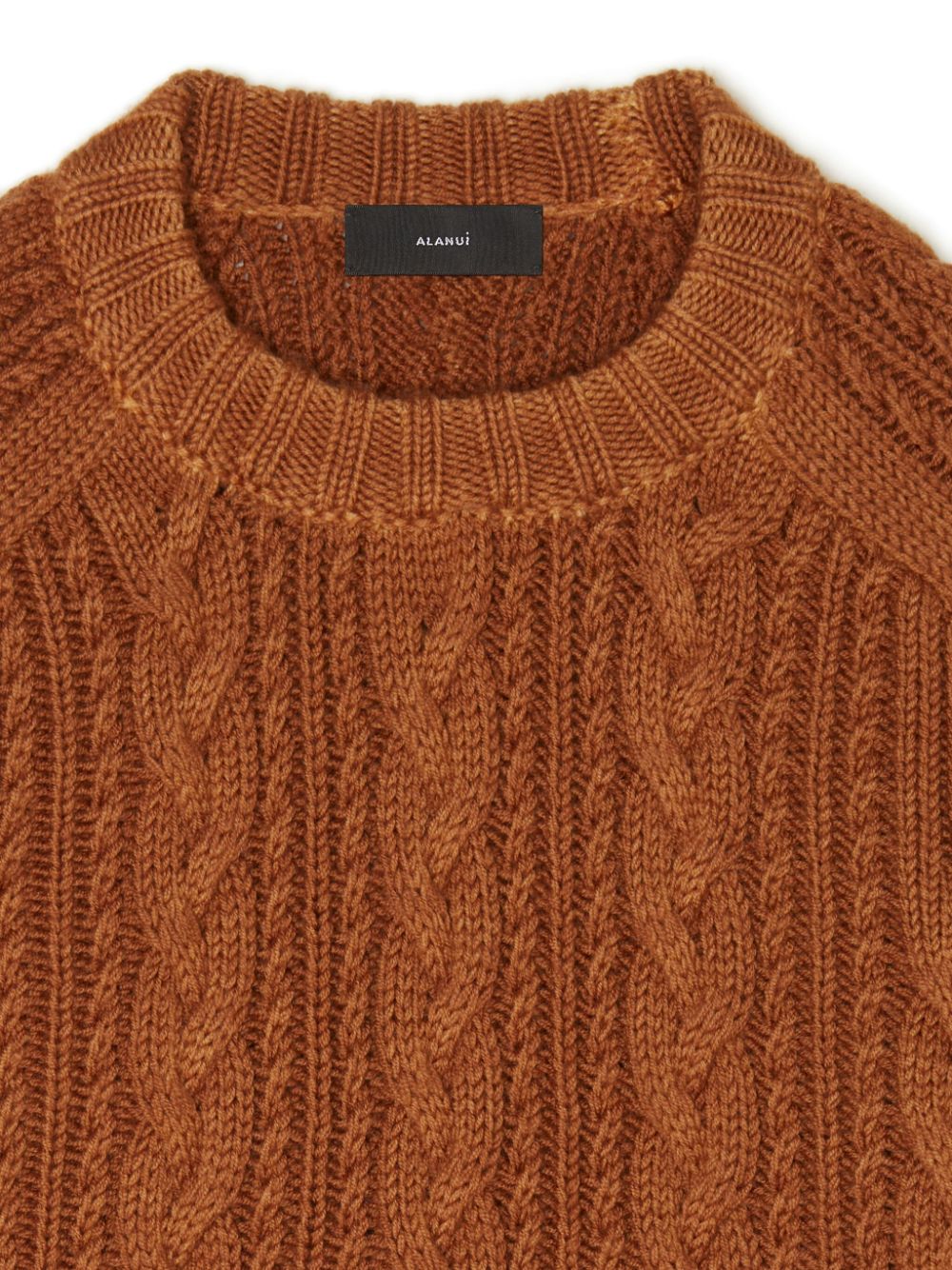 Alanui cable-knit virgin-wool jumper Women