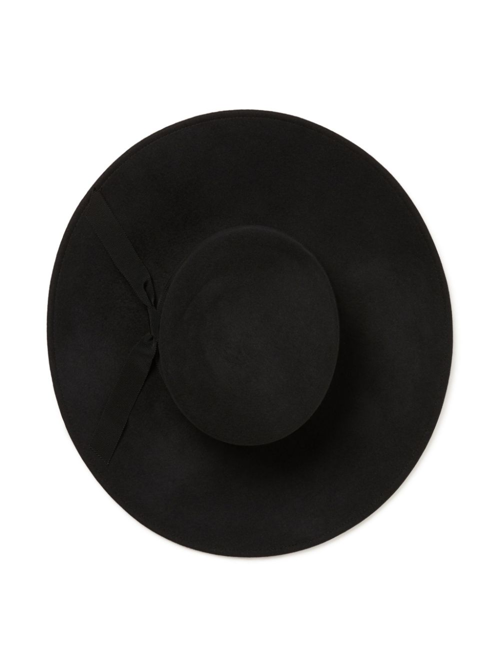 Shop Alanui Gaucho Wool Hat In Black