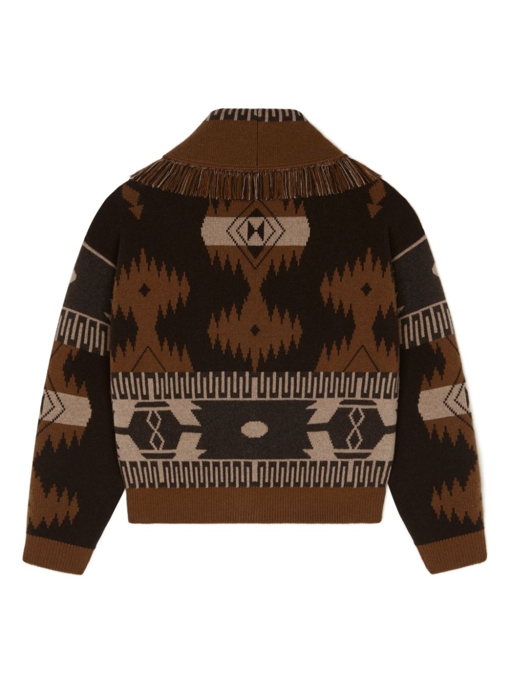 Alanui patterned-jacquard cardigan Women