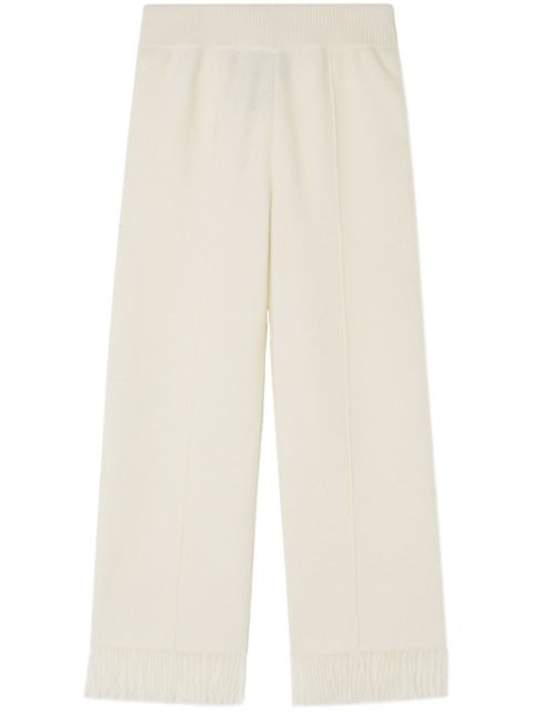 Alanui Finest fringe-detail trousers Women