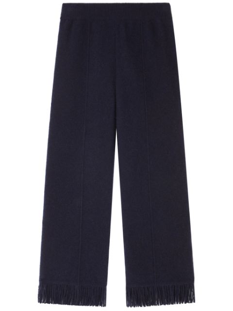 Alanui Finest fringe-detail trousers Women