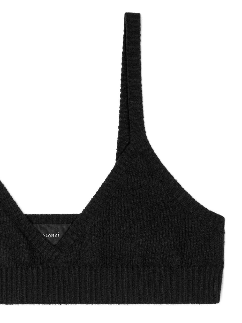 Alanui v-neck cashmere bralette Women