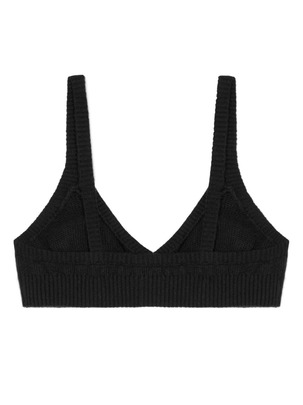 Alanui v-neck cashmere bralette Women