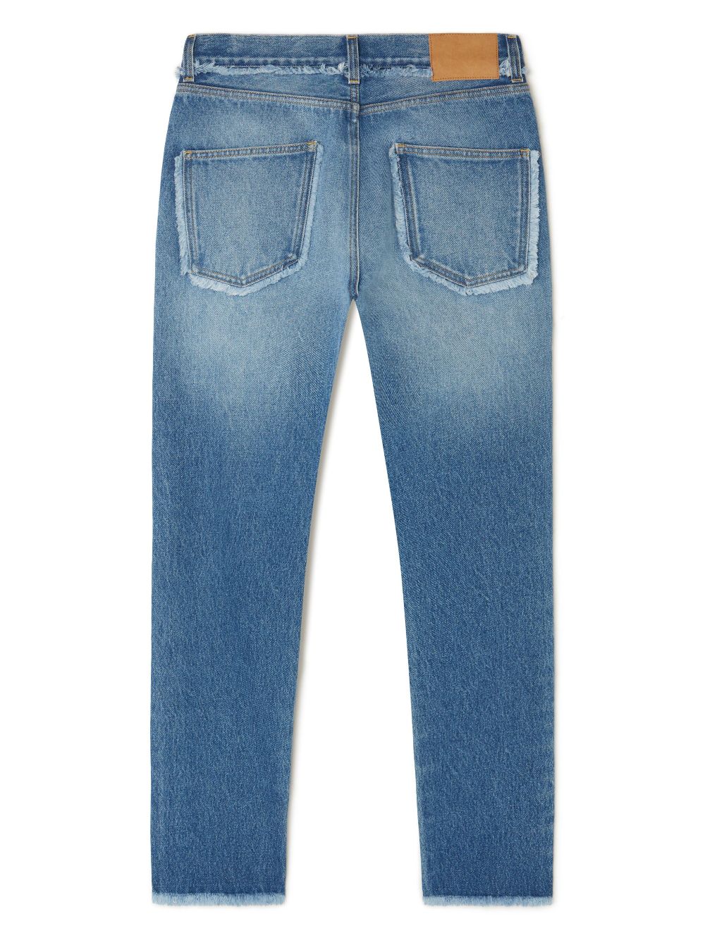 Alanui fringed straight jeans Women