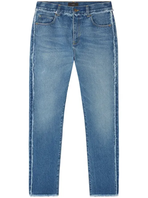 Alanui fringed straight jeans