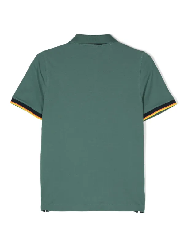 K Way Kids P. Vincent Polo Shirt Green FARFETCH BH