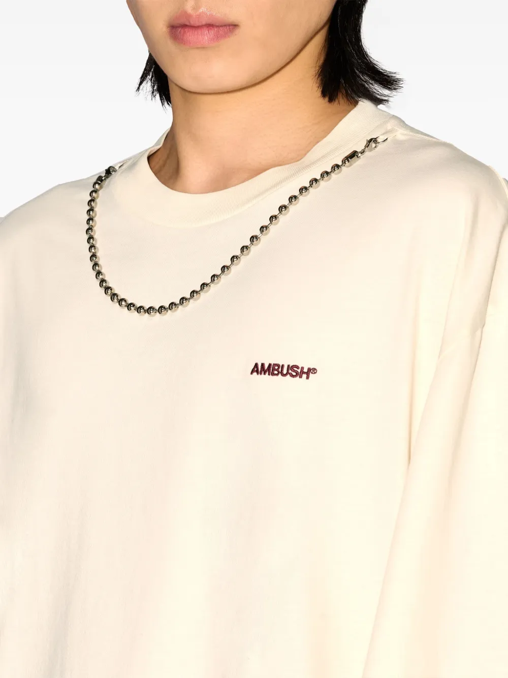 AMBUSH T-shirt con dettaglio a catena | Image 6