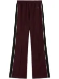 AMBUSH side-stripe track pants - Red