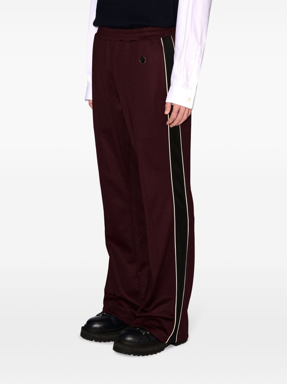 Shop Ambush Side-stripe Track Pants In Red