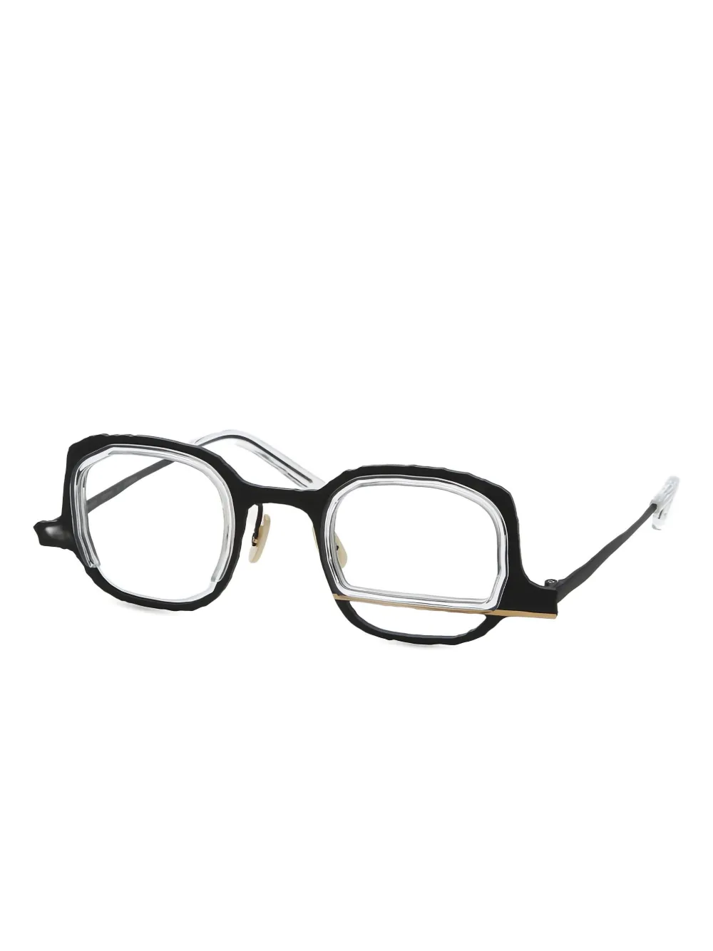 MASAHIROMARUYAMA embellished geometric-frame glasses | Men | Image 2