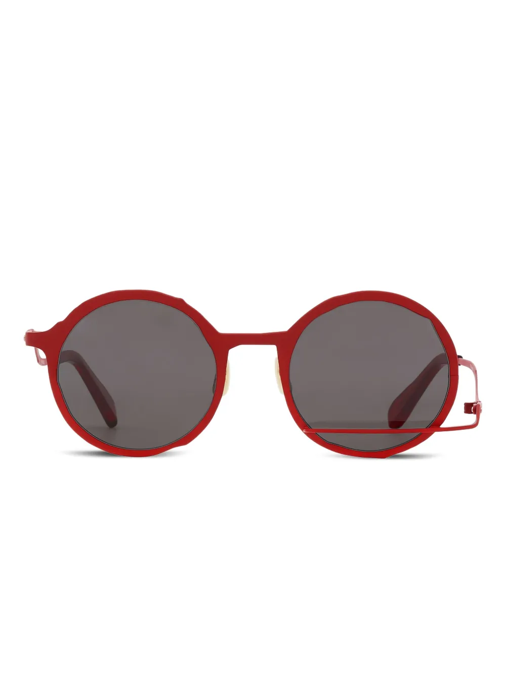 MASAHIROMARUYAMA round-frame sunglasses | Red | Image 1