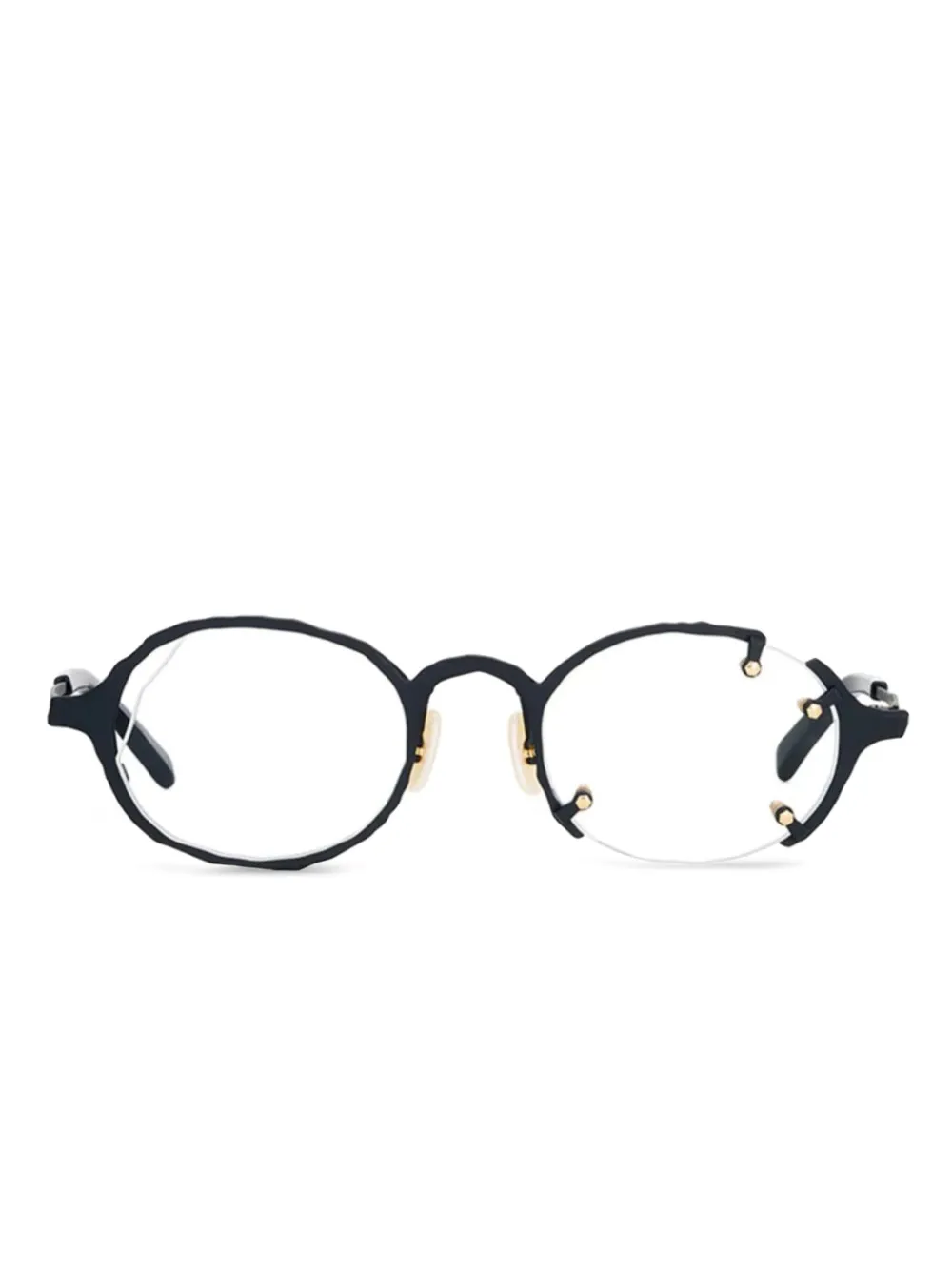 MASAHIROMARUYAMA round-frame glasses | Black | Image 1