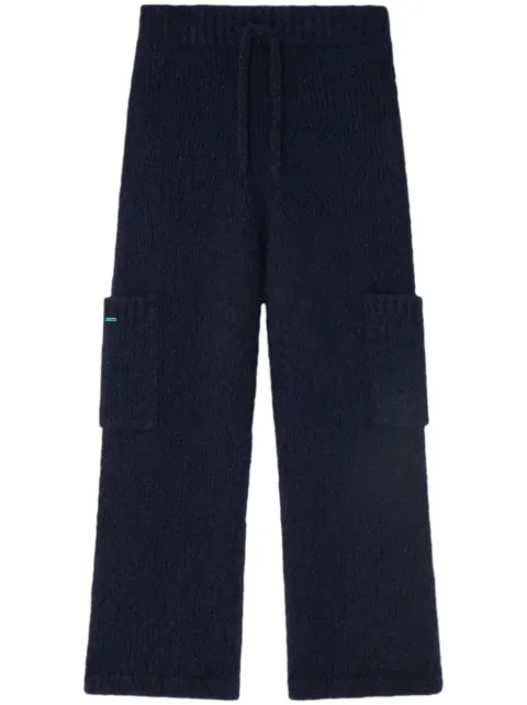 Alanui pantalones de canalé Finest