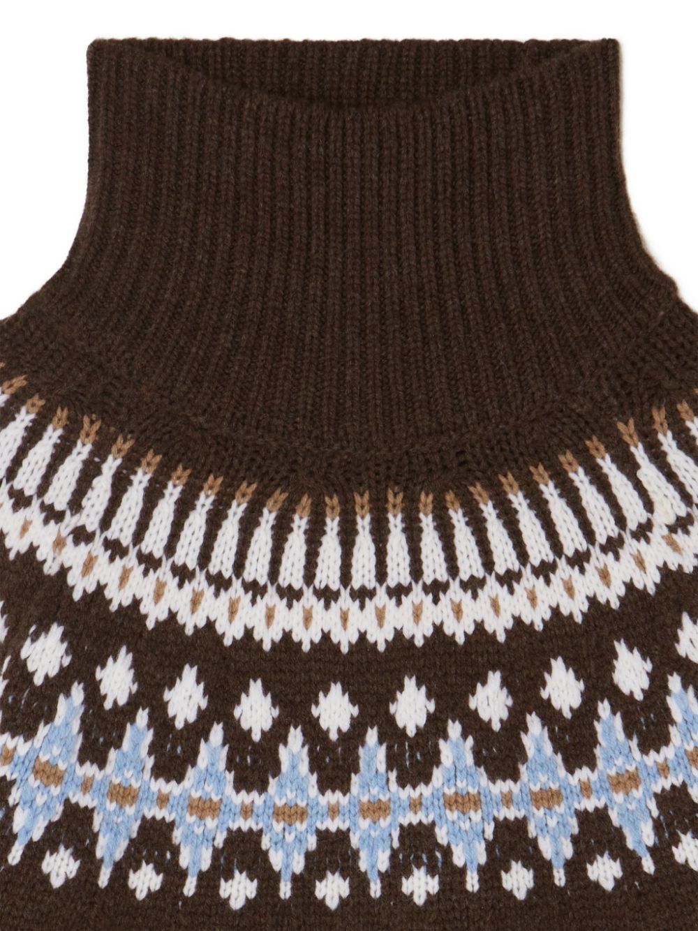 Alanui intarsia-knit high-neck jumper Women