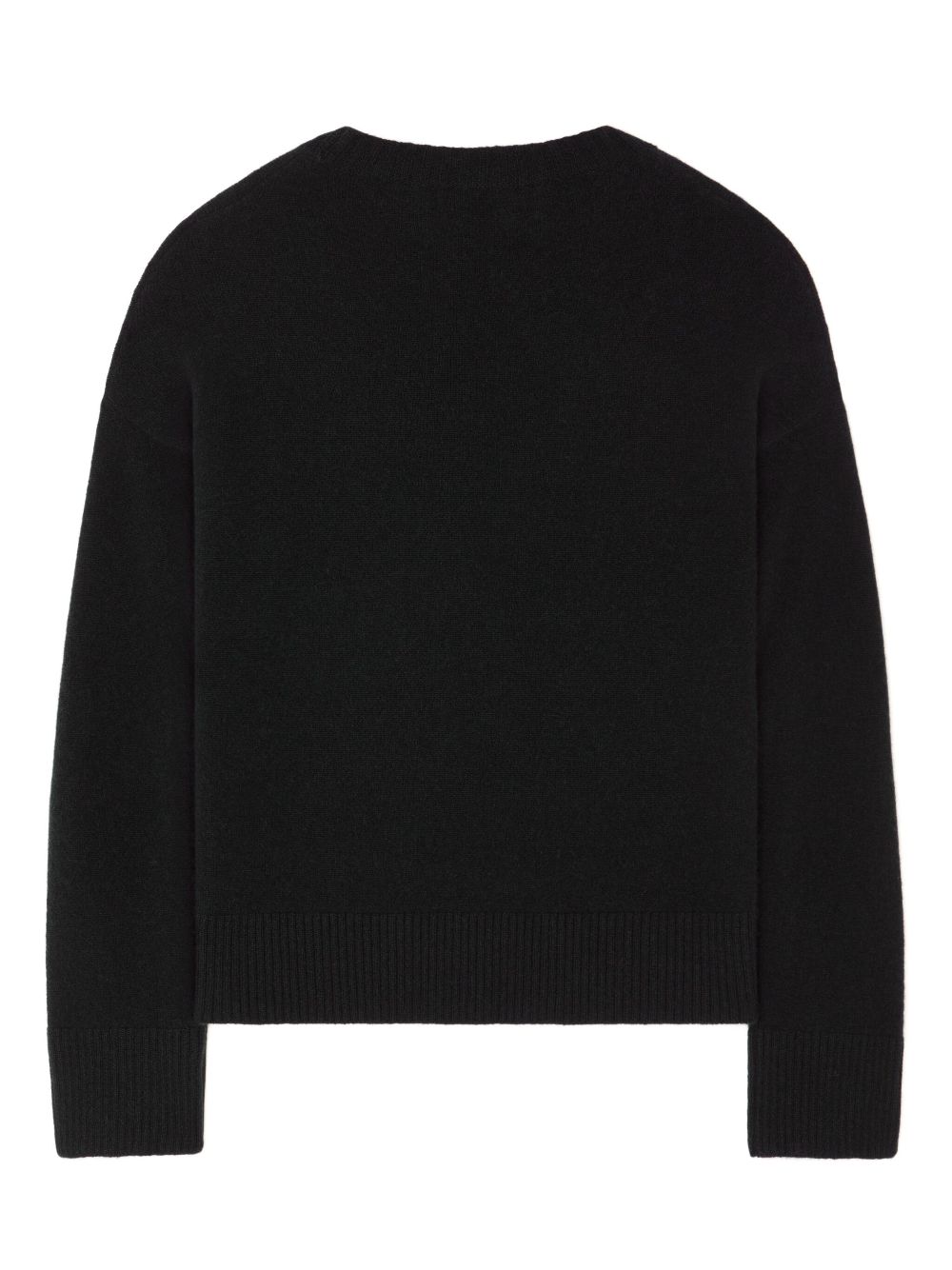 Alanui ribbed-edge cashmere-blend jumper Women