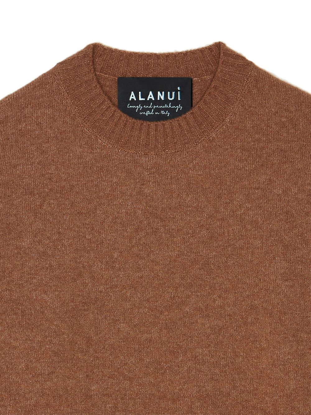 Alanui ribbed-edge cashmere-blend jumper Women