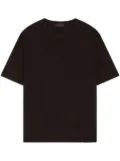 Alanui virgin wool knit T-shirt - Brown