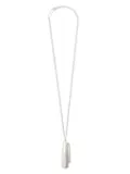 AMBUSH marker cap pendant necklace - Silver