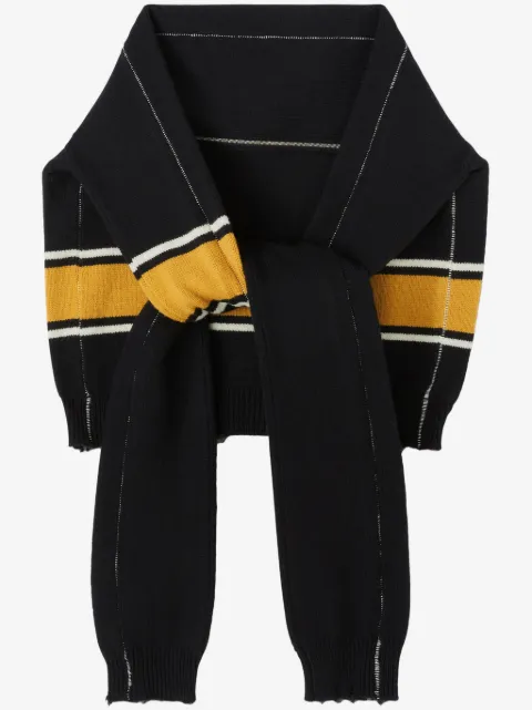 AMBUSH knitted jumper-style shawl