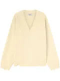 AMBUSH number-embroidered jumper - Neutrals