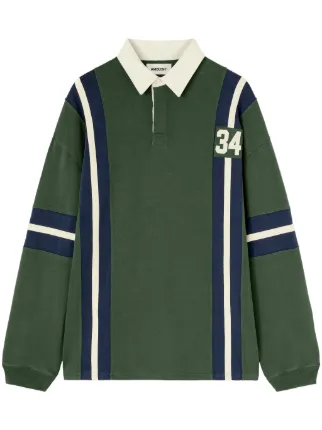STUSSY ステューシー ポロシャツ 長袖 メンズ Big Stripe Rugby