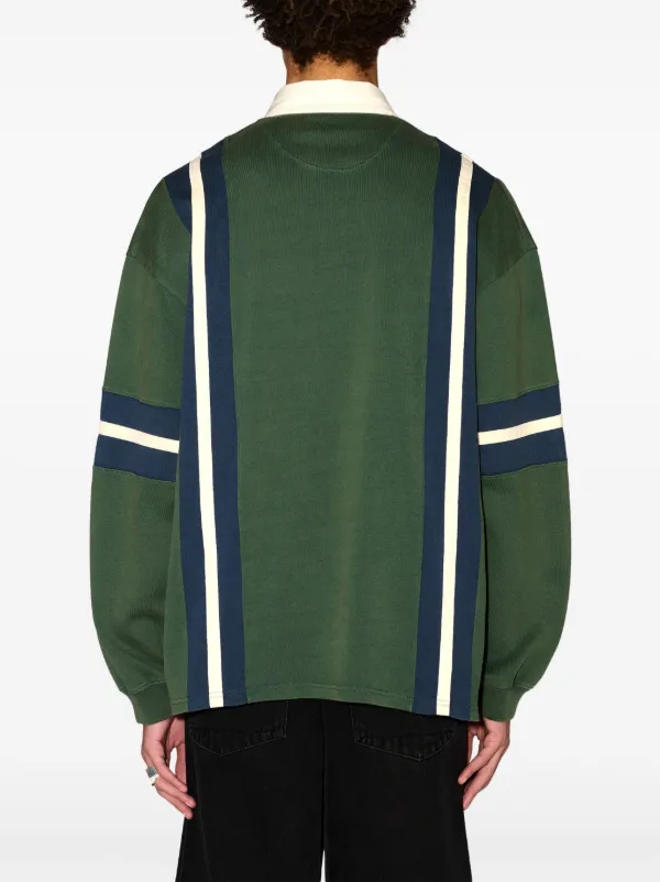 alexanderwang ストライプ ラガーシャツ AMBUSH ストライプ ラガーシャツ | グリーン | FARFETCH JP