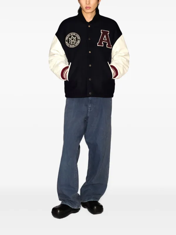 AMBUSH Stadium Bomber Jacket | Blue | FARFETCH AMBUSH Stadium Bomber Jacket | Blue | FARFETCH