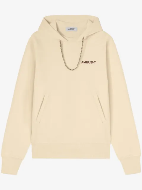 AMBUSH hoodie con detalle de cadenade bola