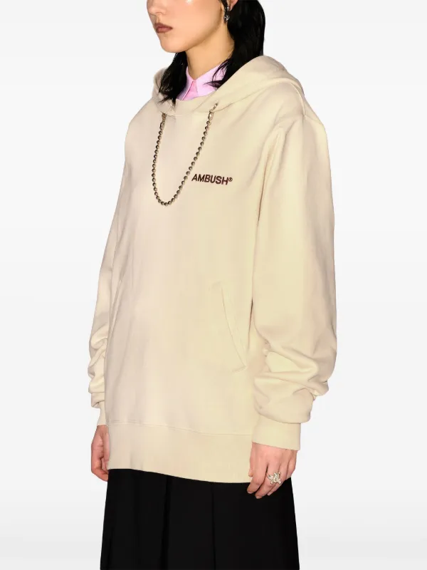 【1週間限定出品】AMBUSH パーカー AMBUSH ロゴ パーカー | ブラック | FARFETCH JP