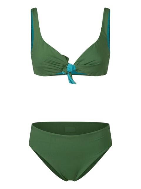 Fisico knot-detail bikini