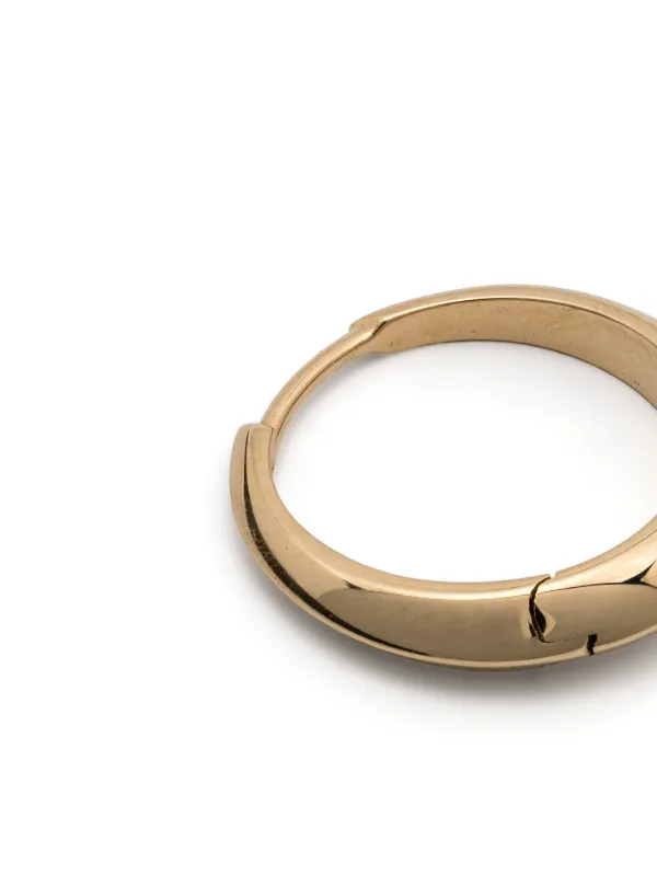 Lizzie Mandler Fine Jewelry Crescent フープピアス L 18k