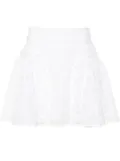 Cecilie Bahnsen Oda mini skirt - White