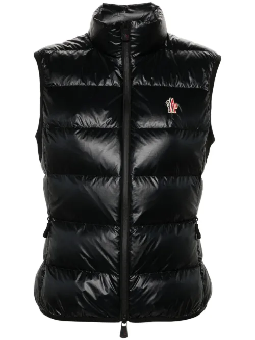 Gilet à patch logo - Moncler Grenoble - Modalova
