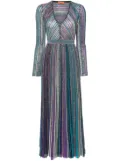 Missoni sequin-embellished maxi dress - Blue