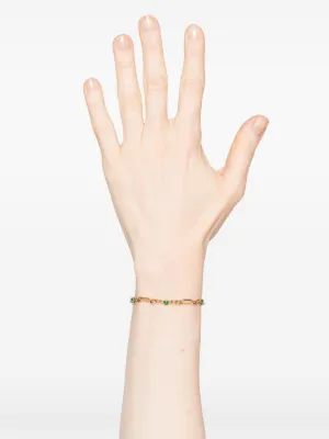 Lizzie Mandler XSリンク バゲット エメラルド ブレスレット E826_E430WD_65313e50-5044-4946