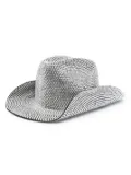 Ruslan Baginskiy crystal cowboy hat - Black