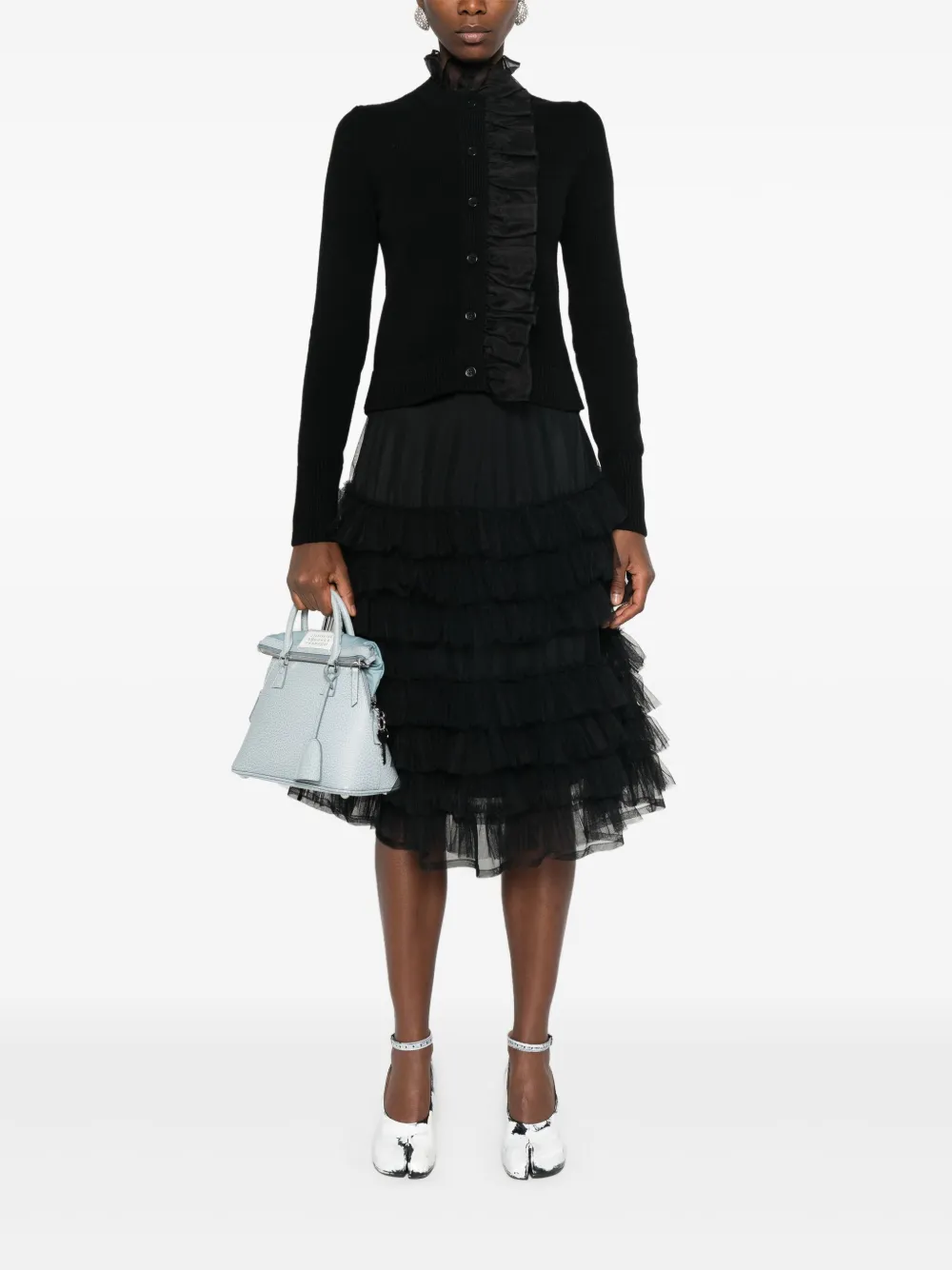 Cecilie Bahnsen Oscar カーディガン | ブラック | FARFETCH JP Cecilie Bahnsen Oscar カーディガン | ブラック | FARFETCH JP