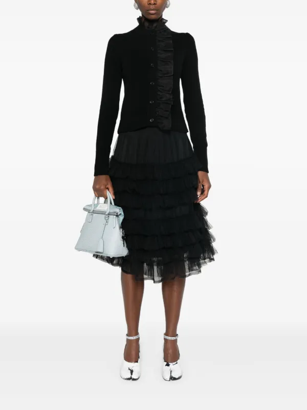 Cecilie Bahnsen Oscar カーディガン | ブラック | FARFETCH JP