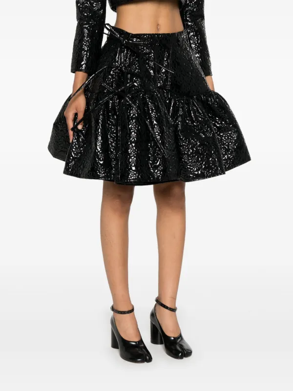 【CECILIE BAHNSEN】OPRAH スカート Cecilie Bahnsen Oprah ミニスカート | ブラック | FARFETCH JP