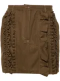 Cecilie Bahnsen Odin mini skirt - Brown