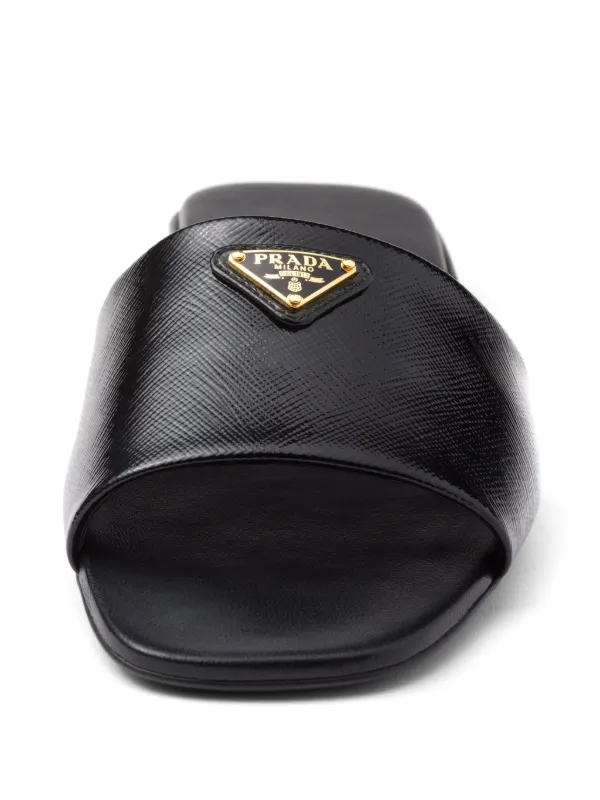 ☆送料・関税込☆PRADA★TRIANGLE LOGO SLIDES★ミュール ☆送料・関税込☆PRADA☆TRIANGLE LOGO SLIDES☆ミュール (PRADA