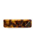 Prada tortoiseshell-effect hair clip - Brown