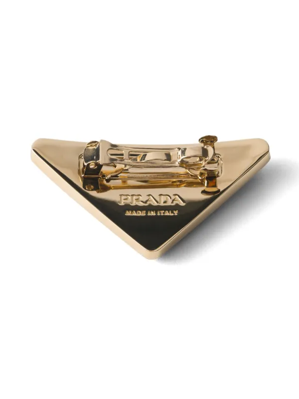 Prada tortoiseshell-effect Hair Clip | Brown | FARFETCH display picture 1