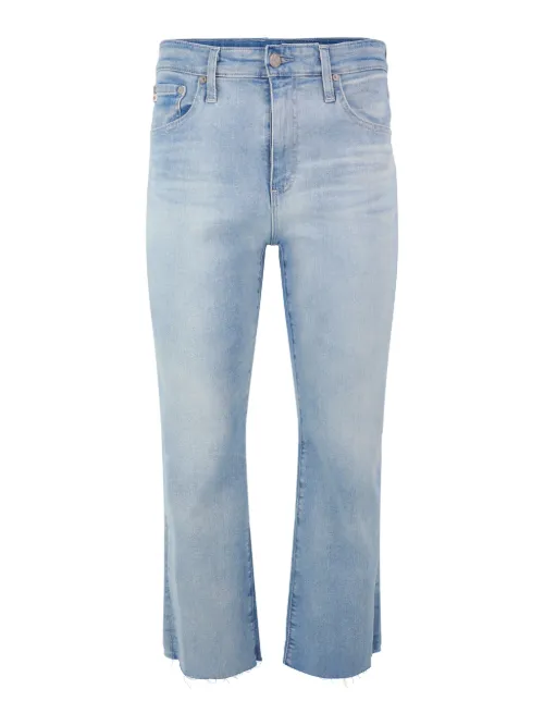 Jean ample Farah à coupe courte - AG Jeans - Modalova
