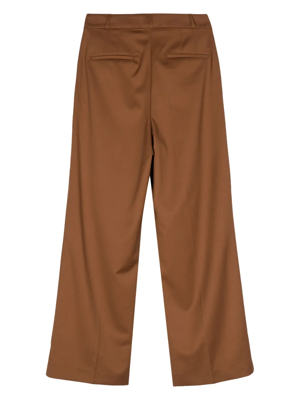 Róhe Wollen broek - Bruin