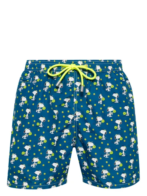 X Peanuts short de bain à imprimé Snoopy - MC2 Saint Barth - Modalova